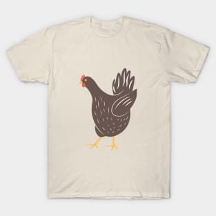 Happy Brown Hen T-Shirt